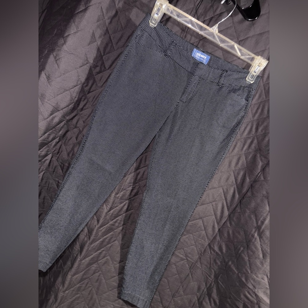 Old Navy Black and White Chinos
